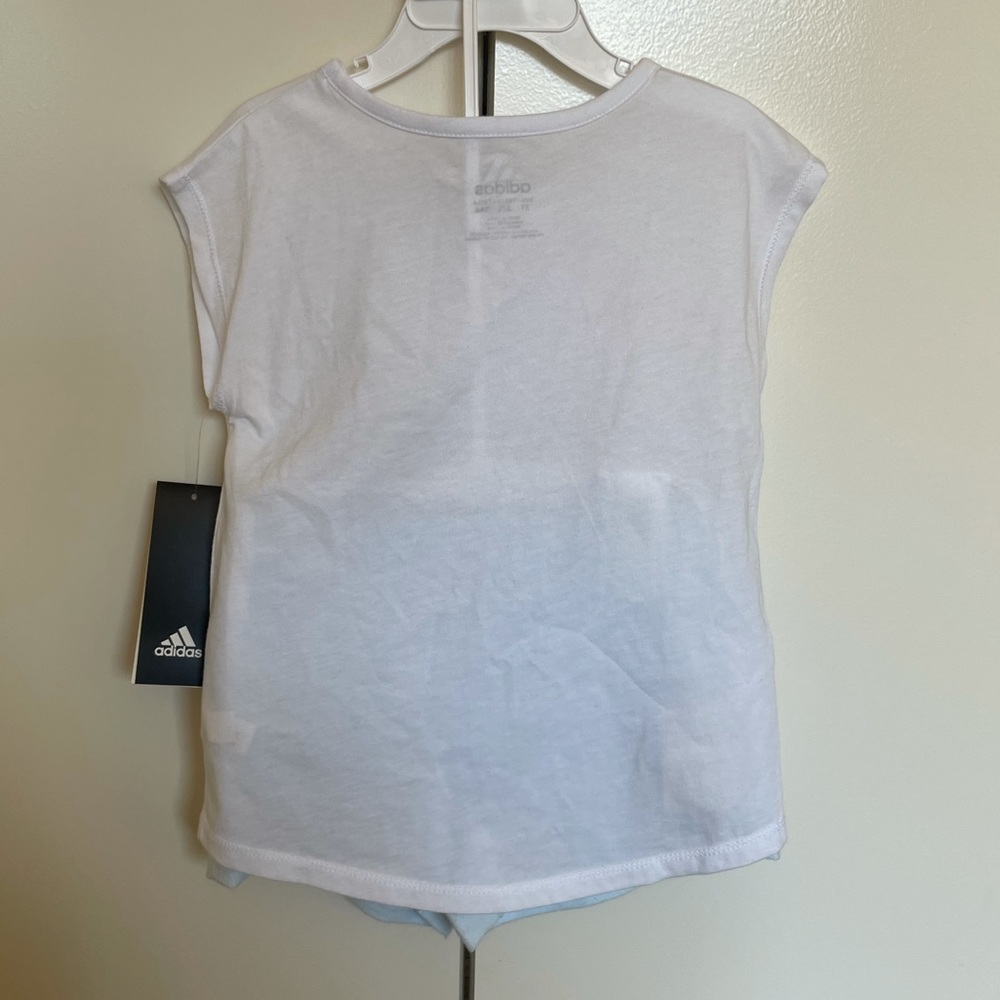 NWT! 🎀🦋☘️Adidas Shorts & T-Shirt Set - Picture 7 of 8
